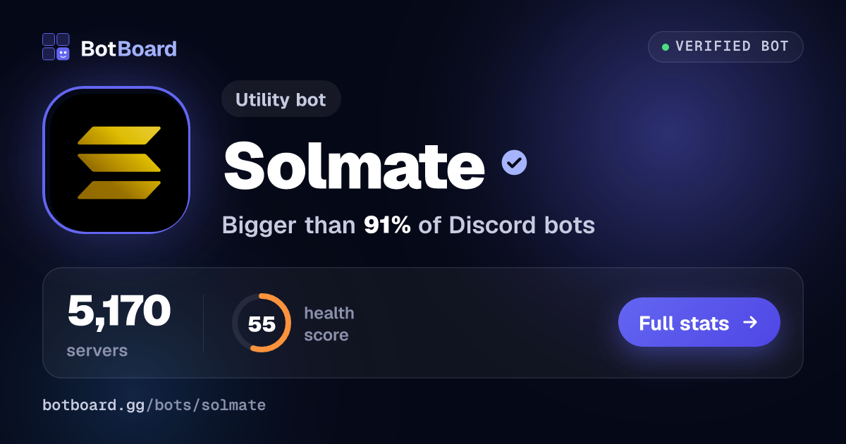 Share card for Solmate