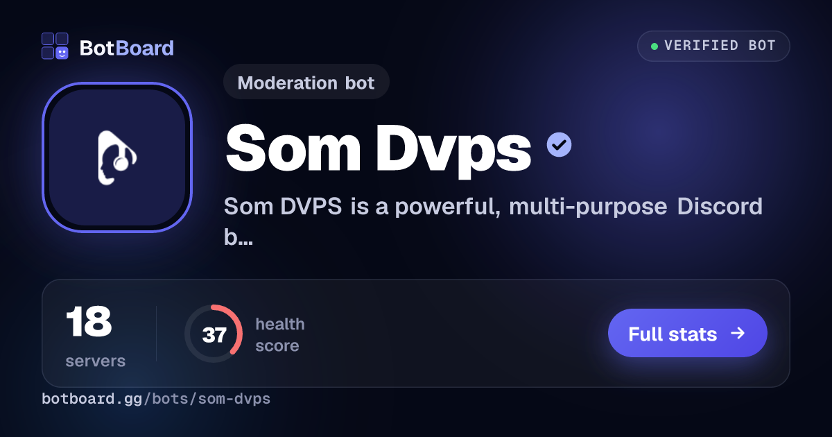 Share card for Som Dvps