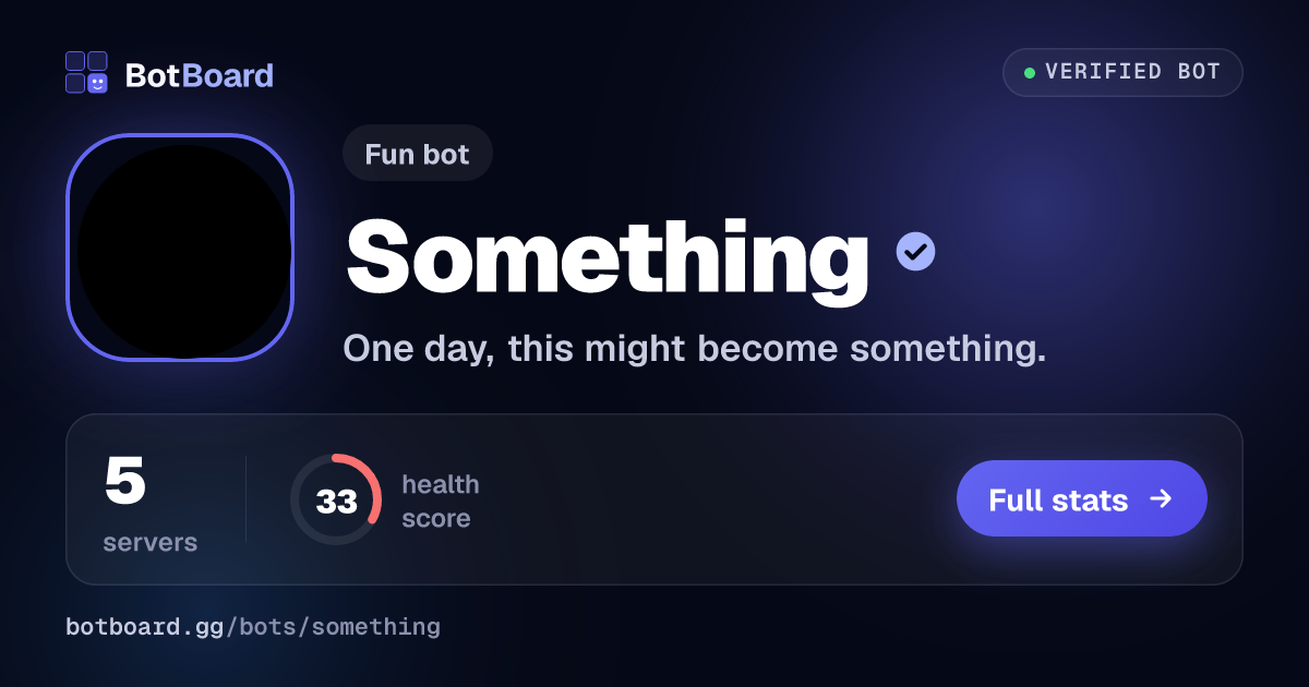 Share card for Something