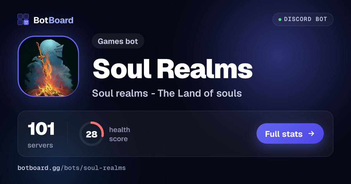 Share card for Soul Realms