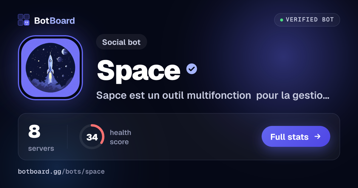 Share card for Space