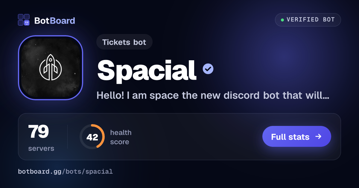 Share card for Spacial