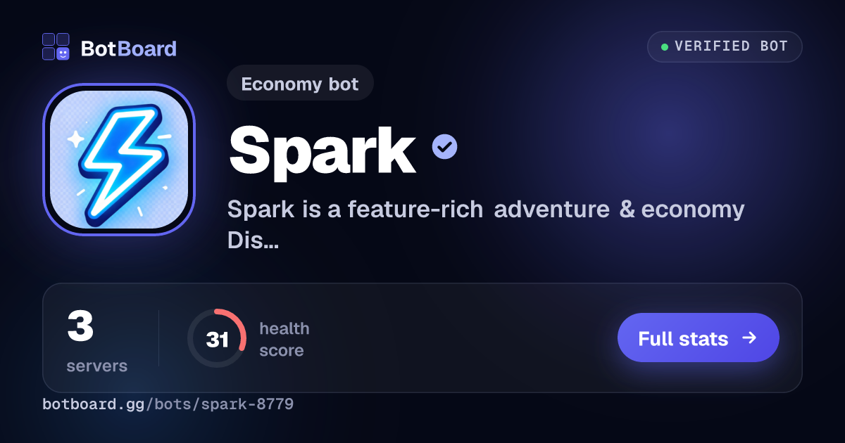 Share card for Spark