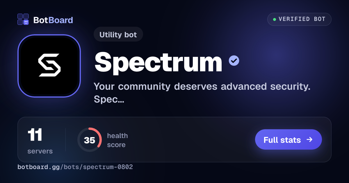 Share card for Spectrum