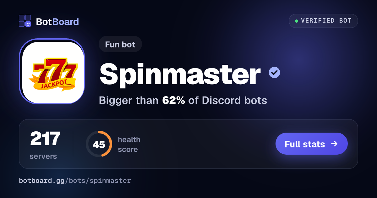 Share card for Spinmaster