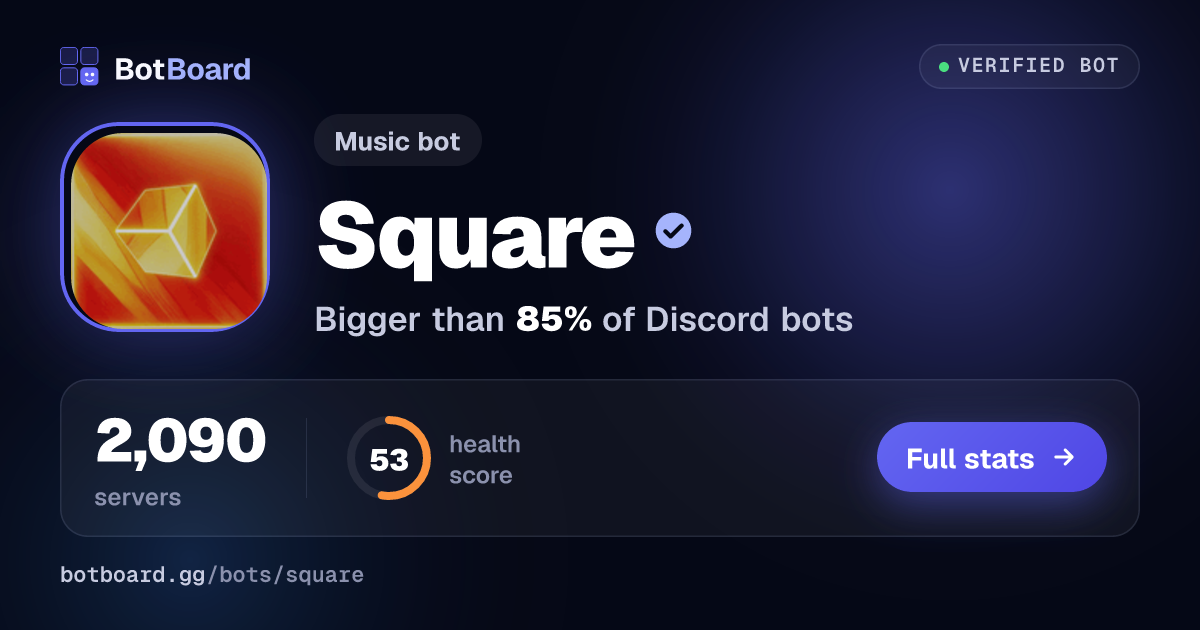Share card for Square