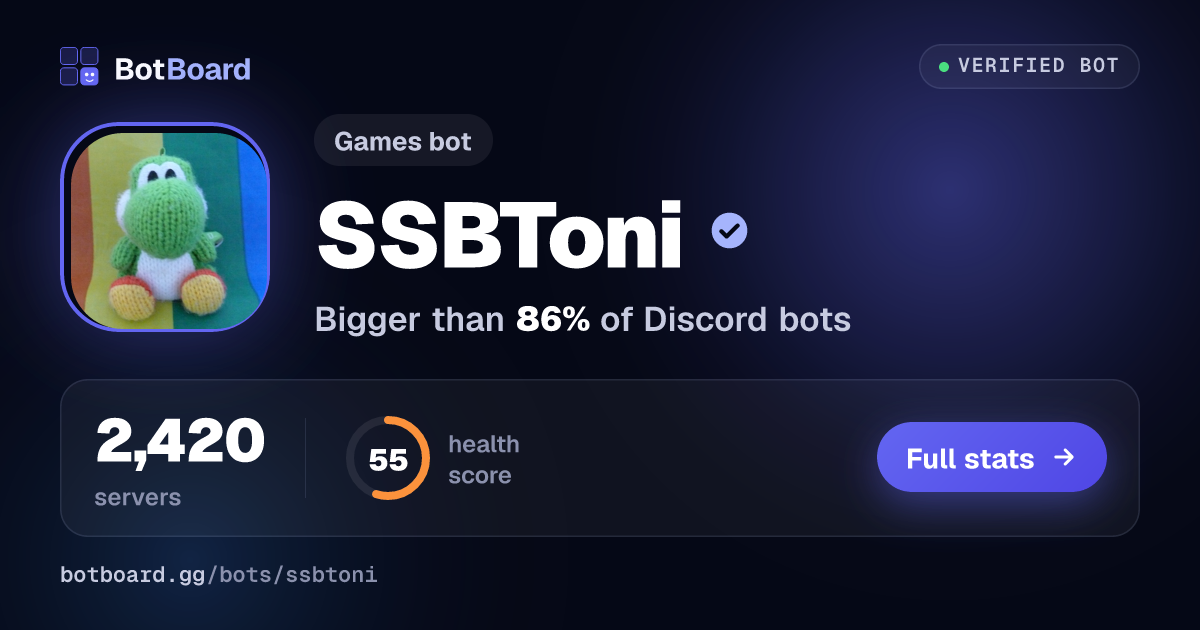 Share card for SSBToni