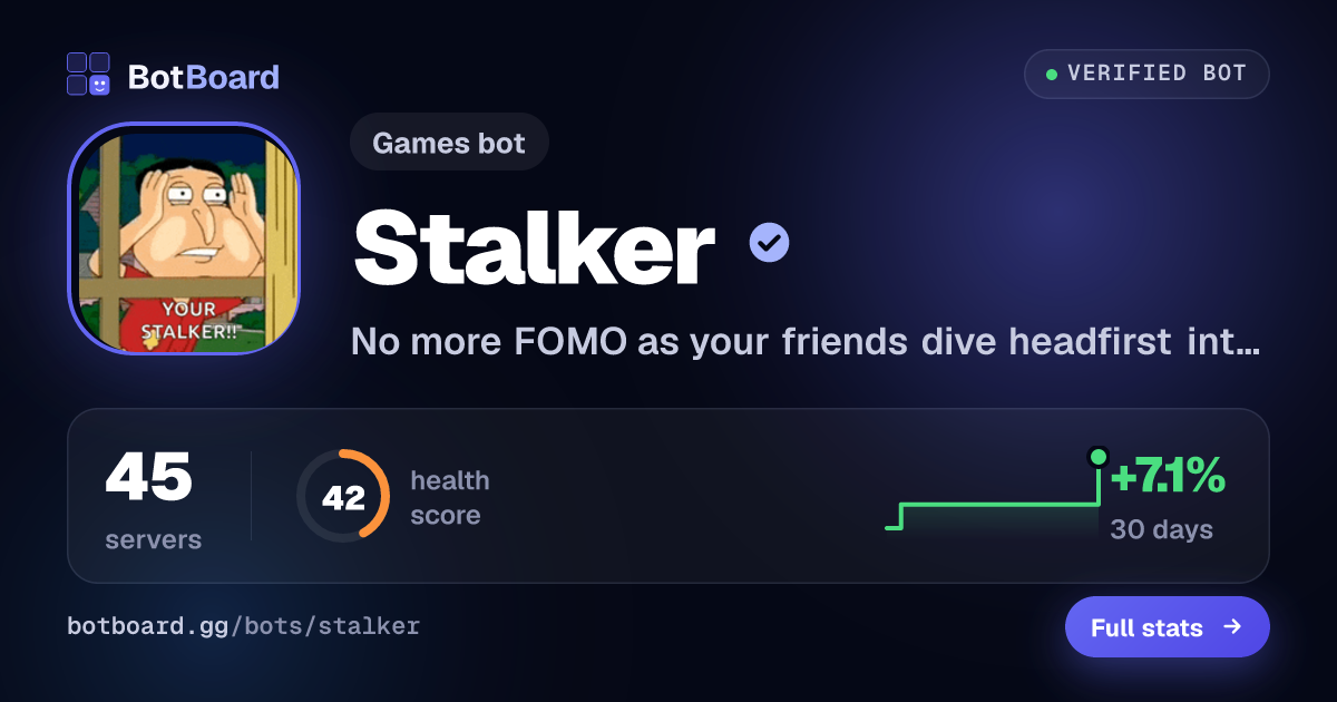 Share card for Stalker