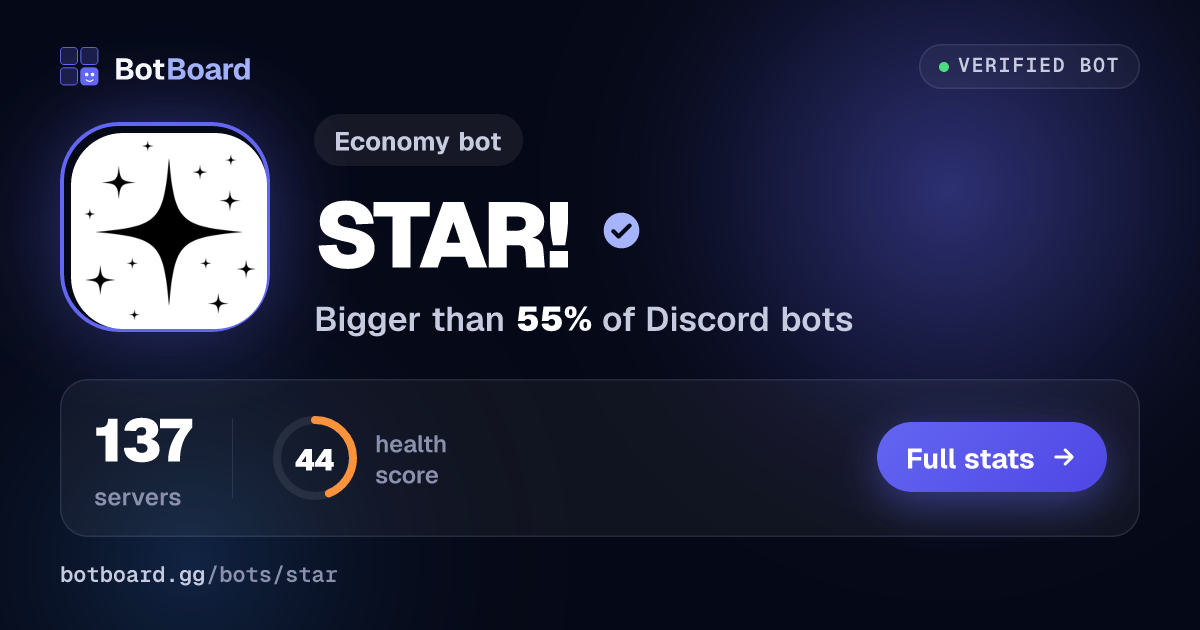 Share card for STAR!