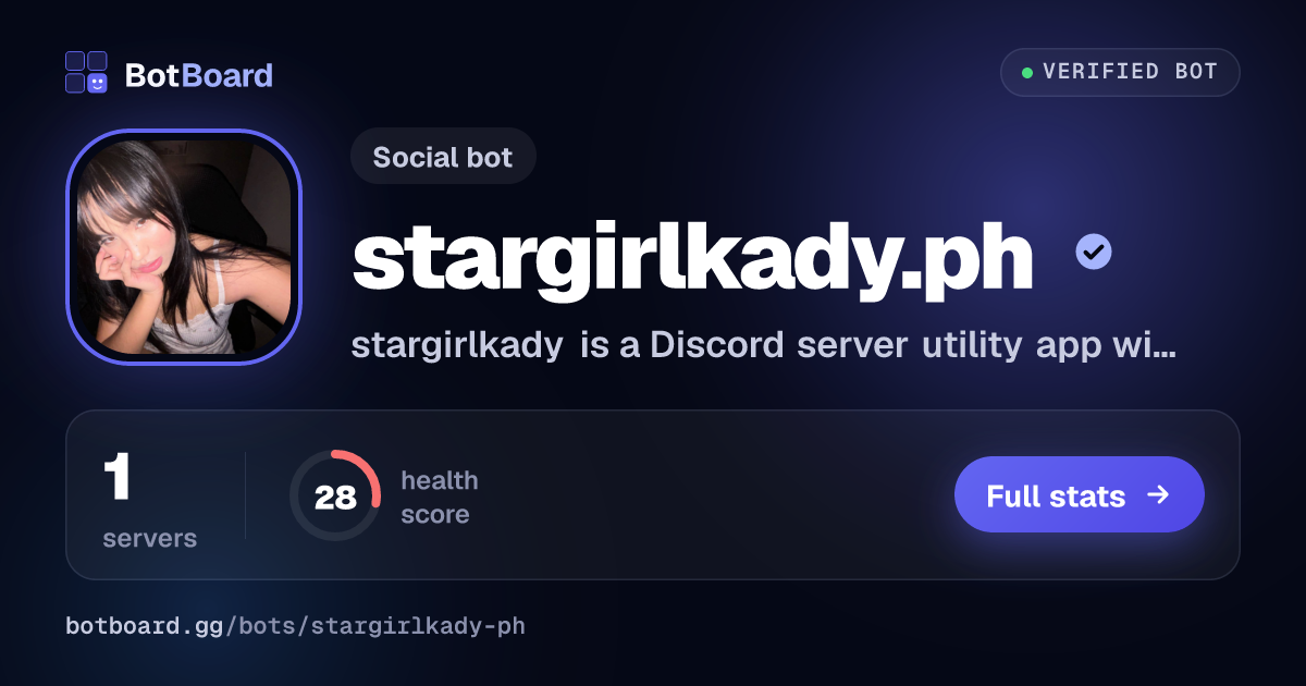 Share card for stargirlkady.ph