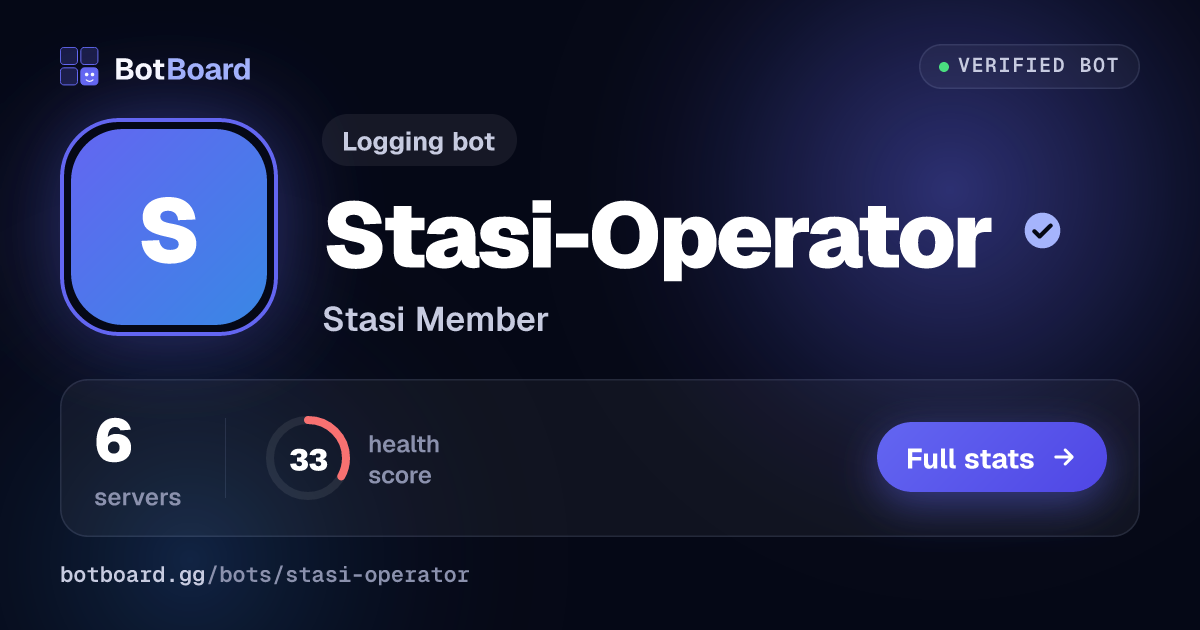Share card for Stasi-Operator