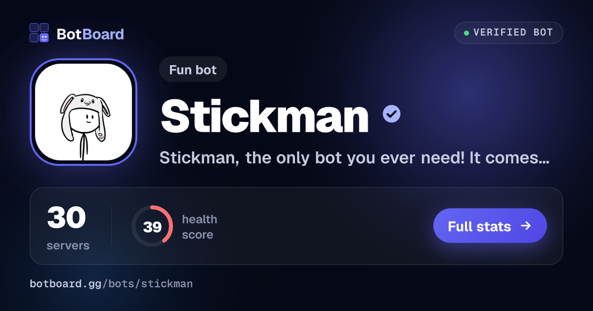 Share card for Stickman