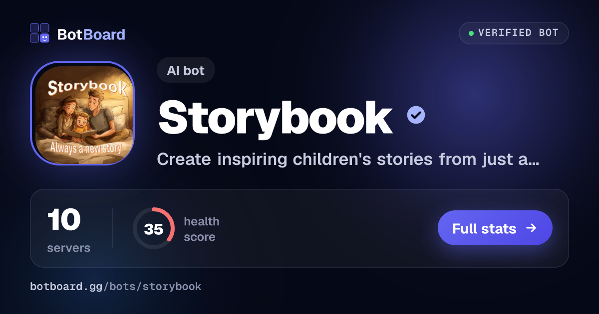 Share card for Storybook