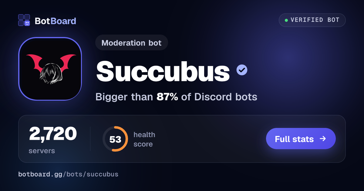 Share card for Succubus