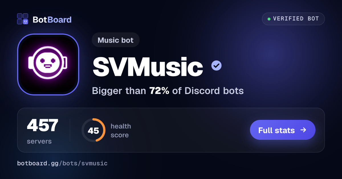 Share card for SVMusic