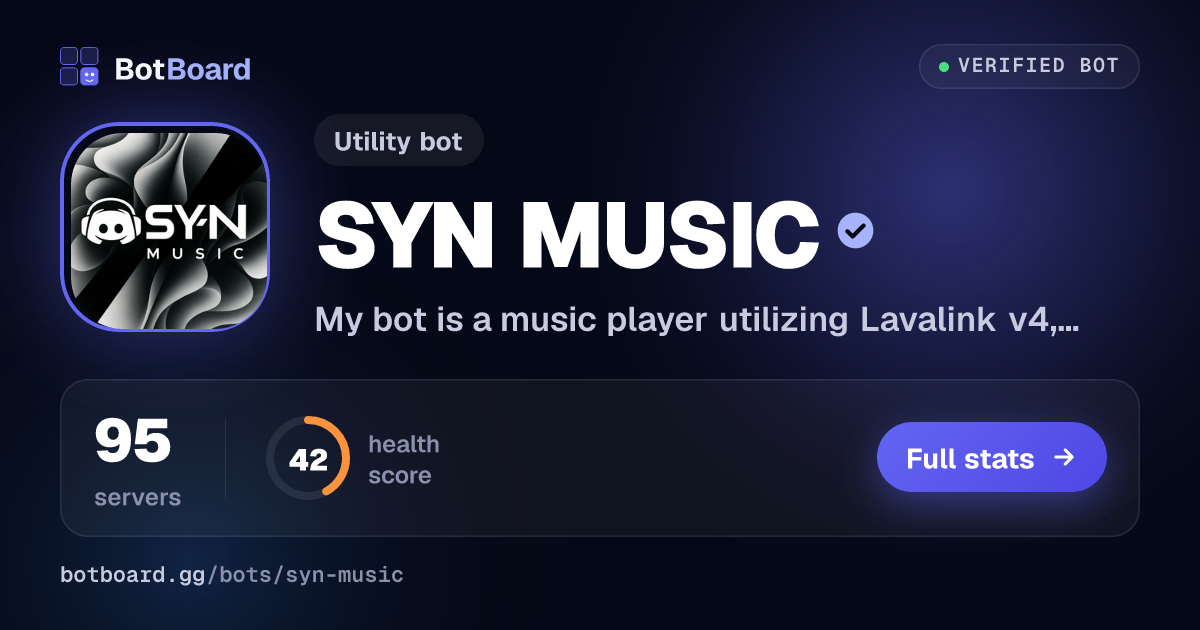Share card for SYN MUSIC
