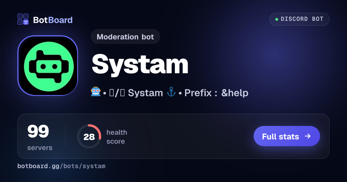 Share card for 𝖤/𝖶 Systam