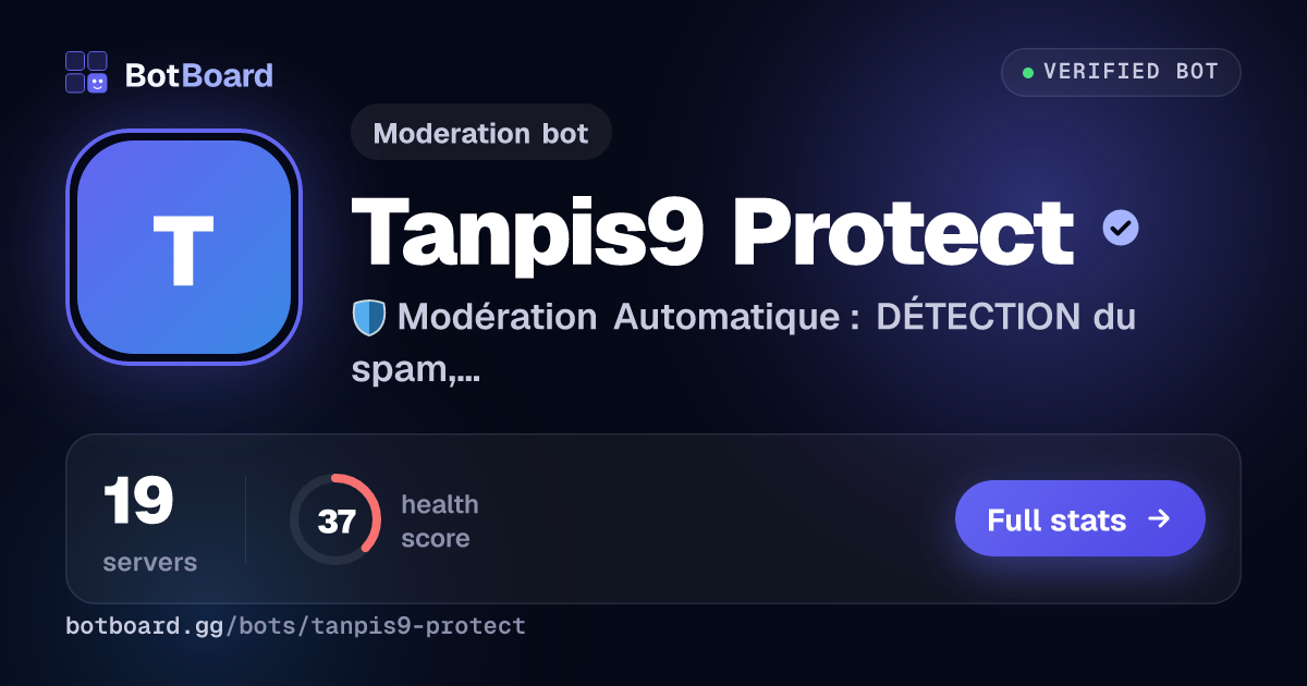 Share card for Tanpis9 Protect