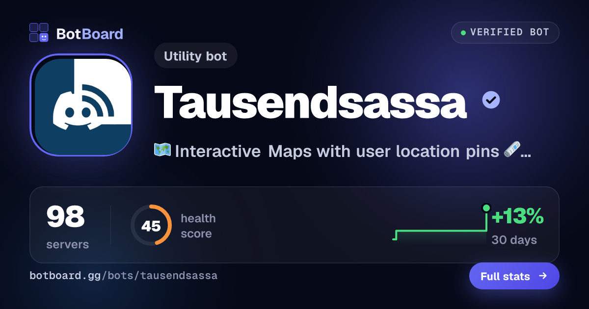Share card for Tausendsassa