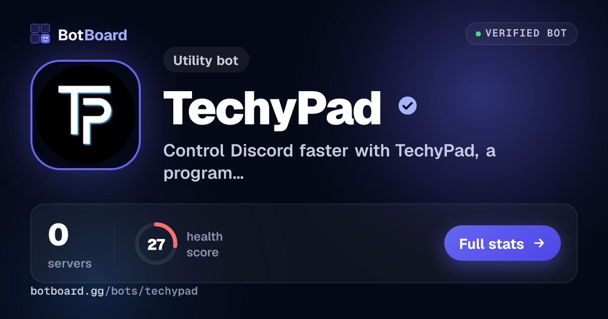 Share card for TechyPad