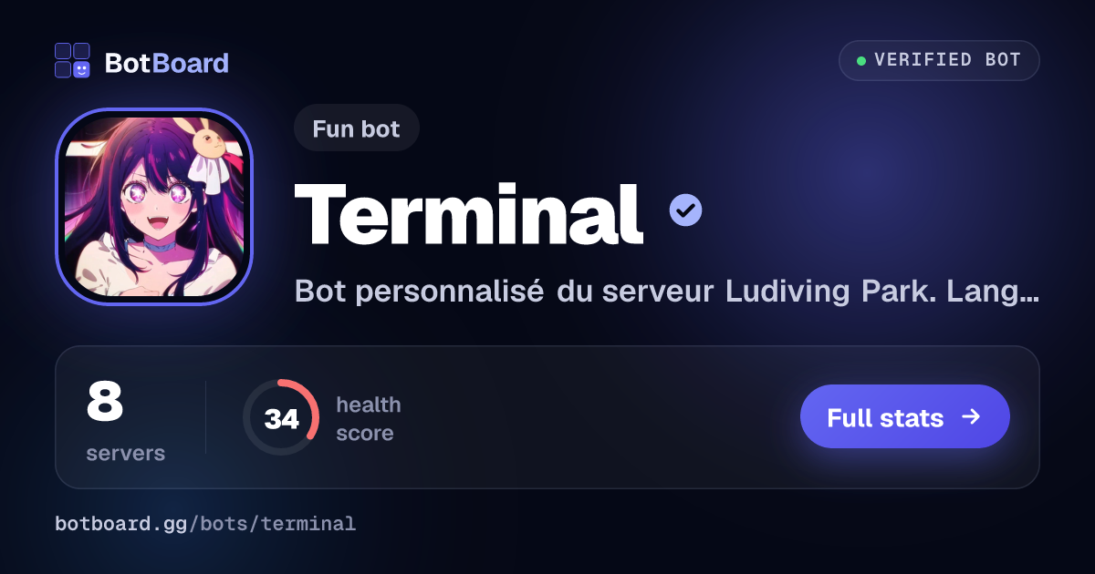 Share card for Terminal