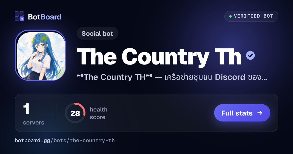 Share card for THE COUNTRY・TH