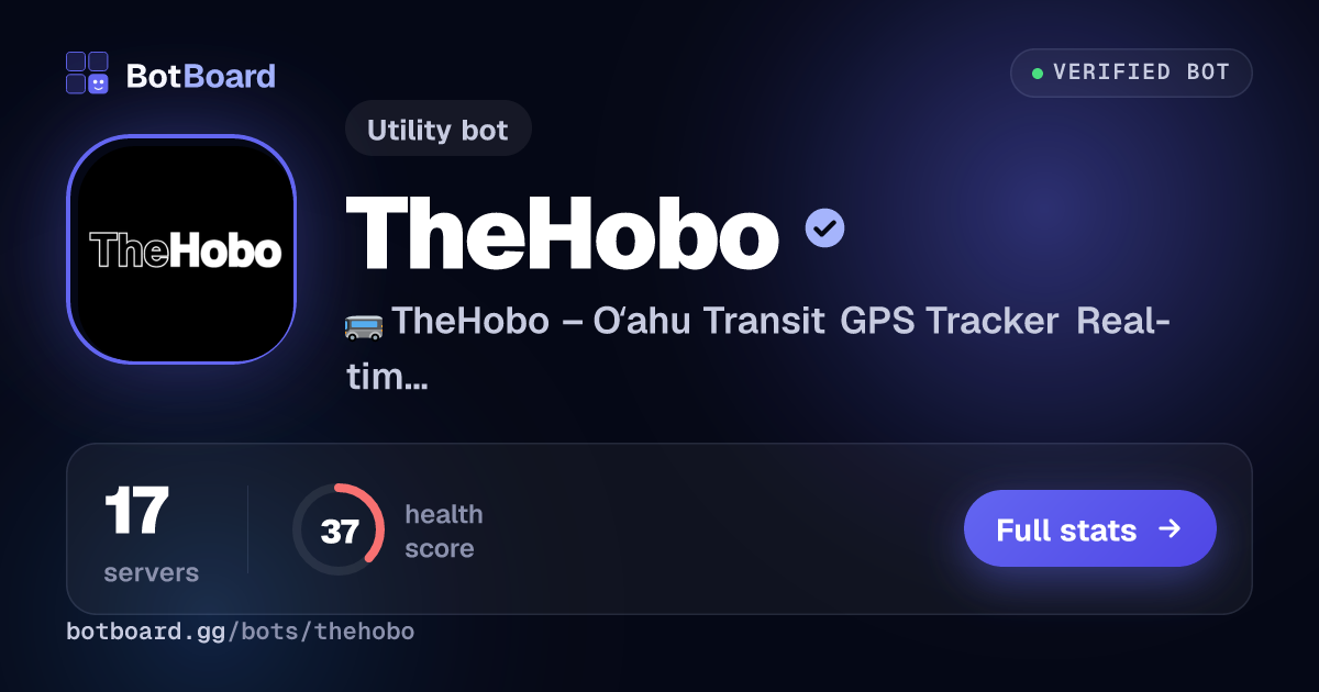 Share card for TheHobo