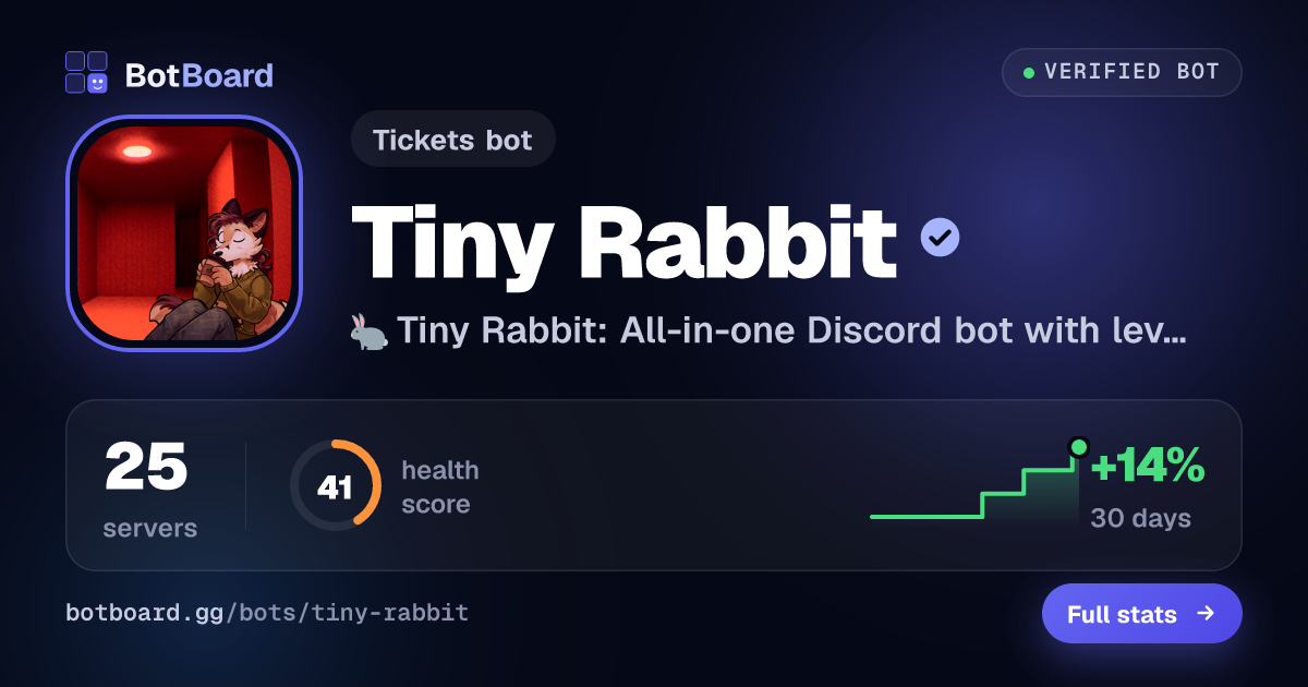 Share card for Tiny Rabbit 🐇