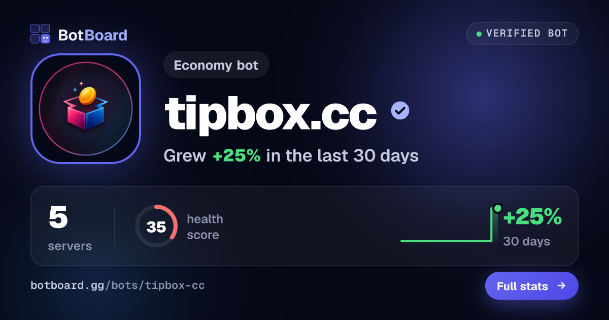 Share card for tipbox.cc