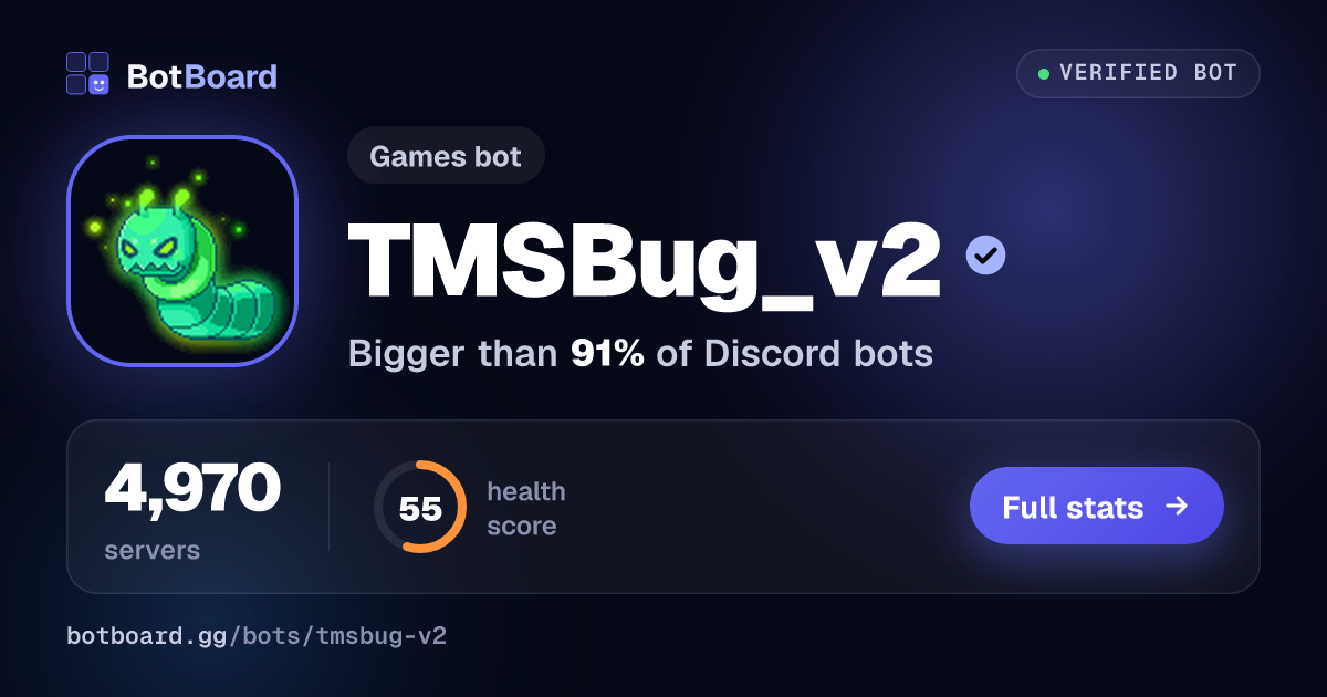 Share card for TMSBug_v2