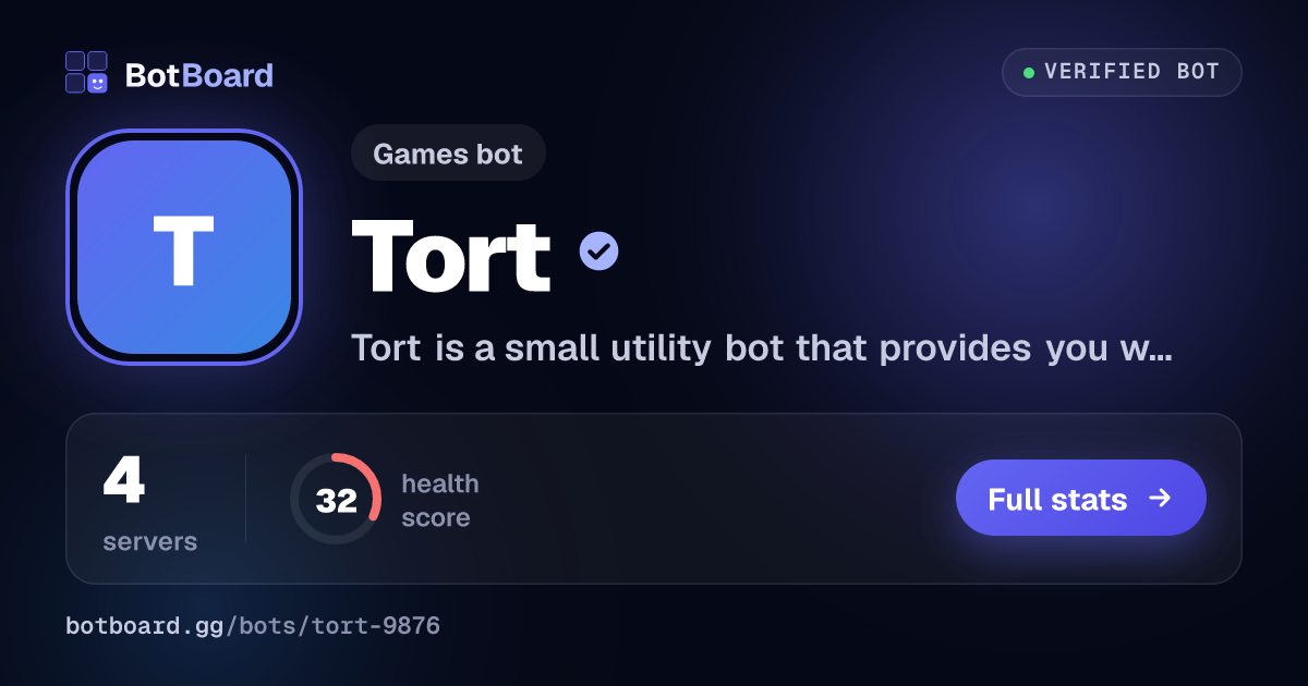Share card for Tort