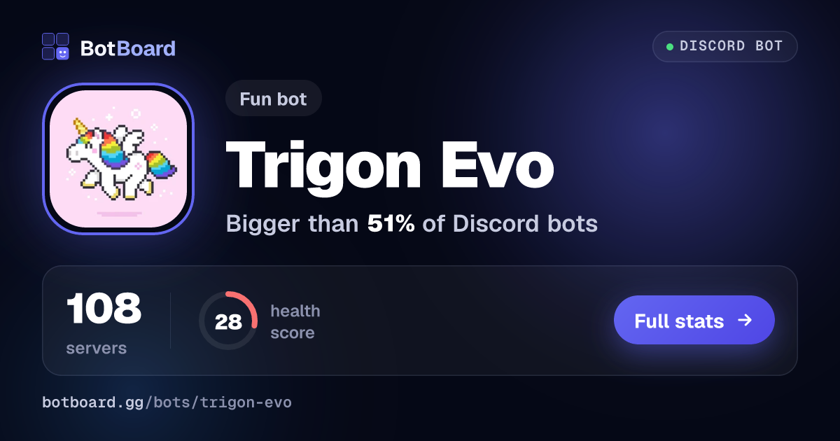 Share card for Trigon Evo