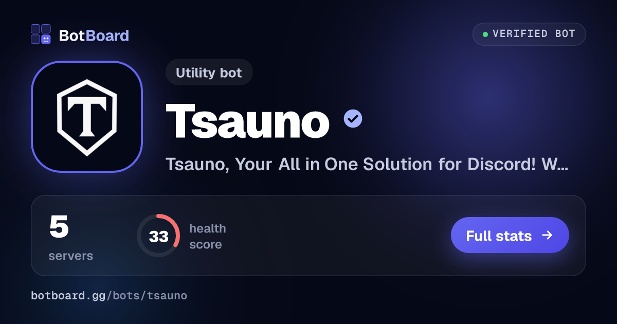 Share card for Tsauno
