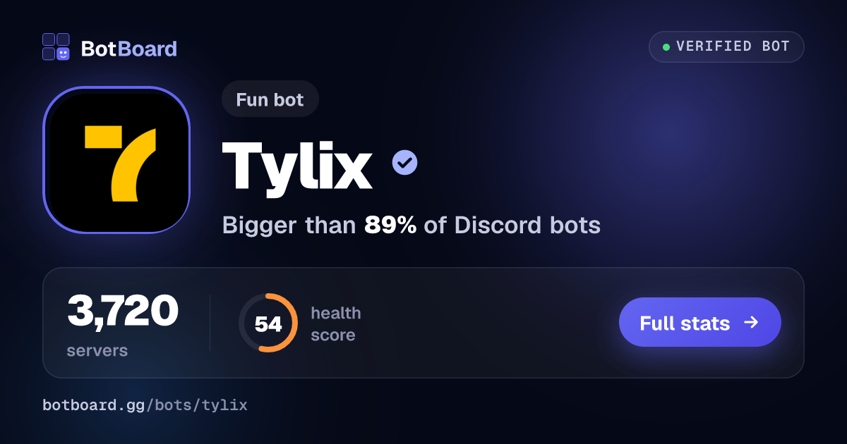 Share card for Tylix