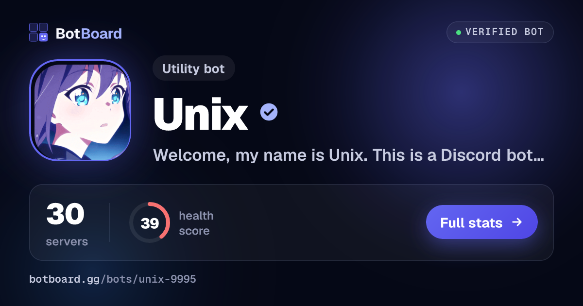 Share card for Unix