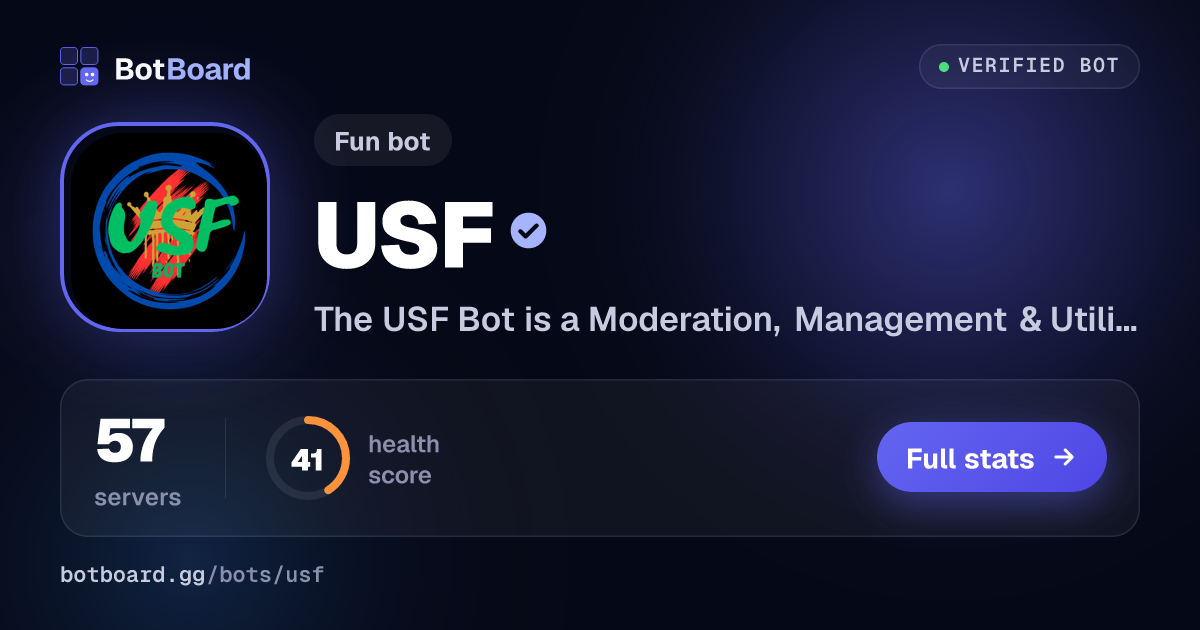 Share card for USF