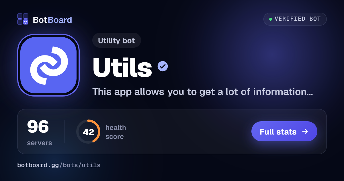 Share card for Utils