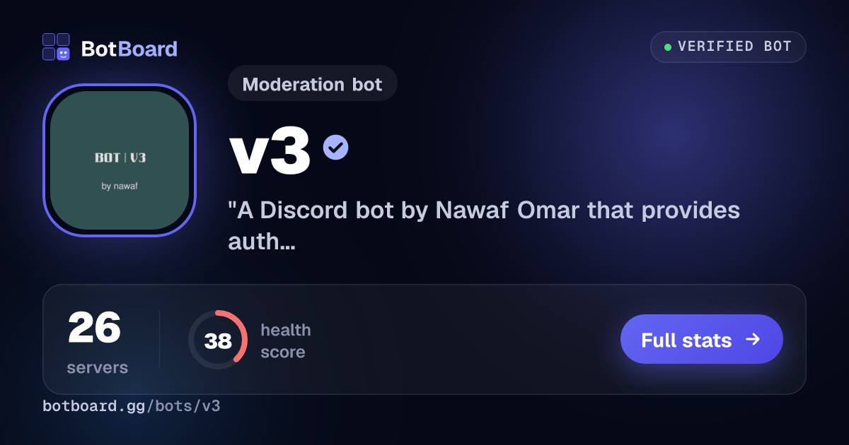 Share card for v3