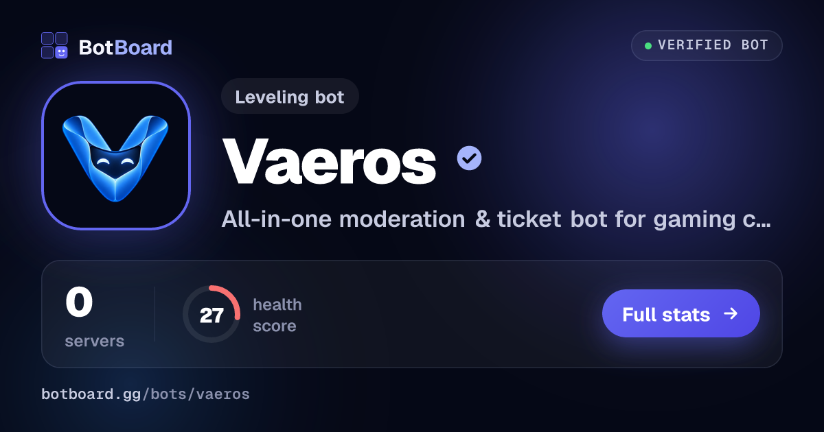 Share card for Vaeros
