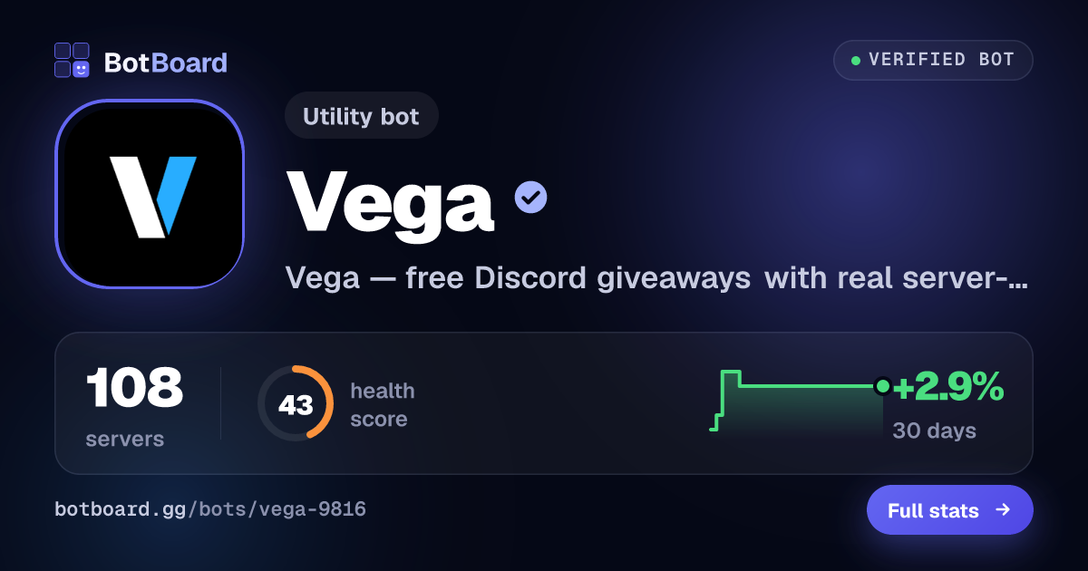 Share card for Vega