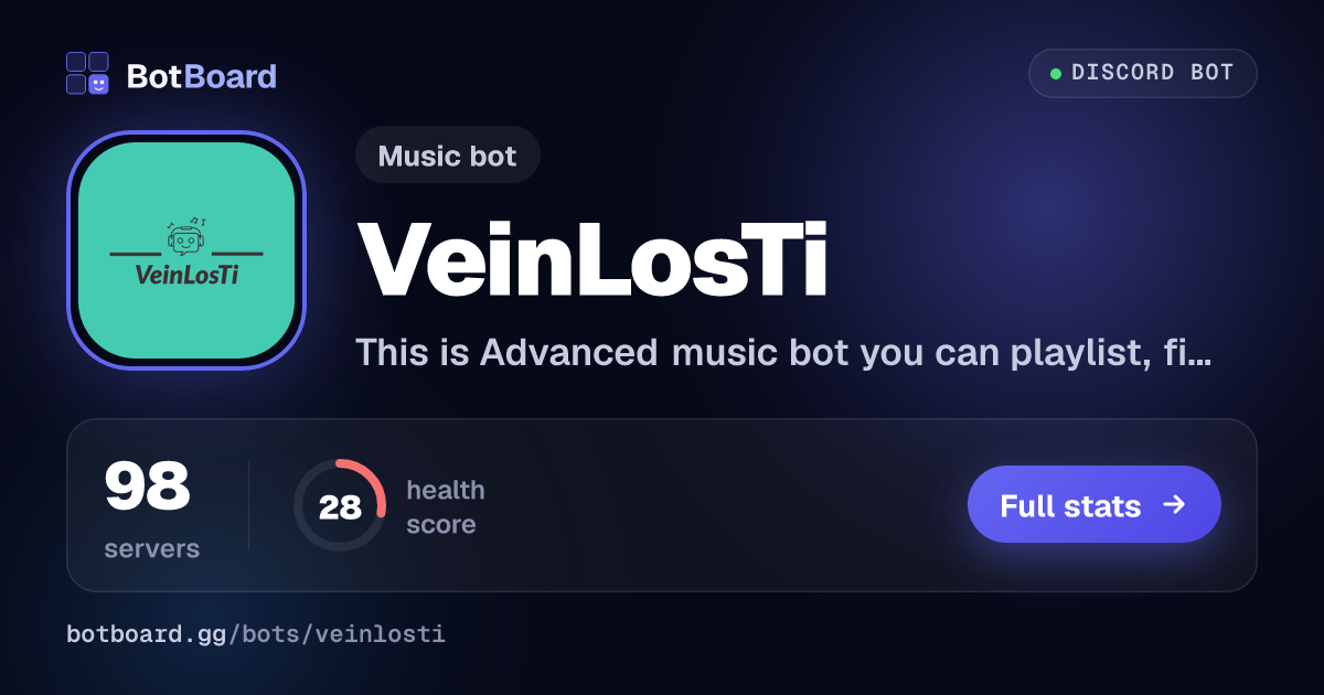 Share card for VeinLosTi