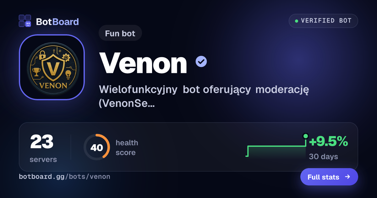 Share card for 🤖Venon🤖