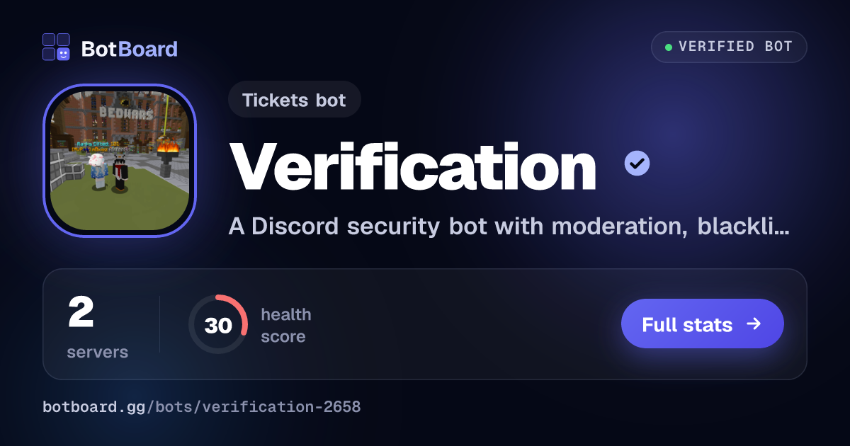 Share card for Verification