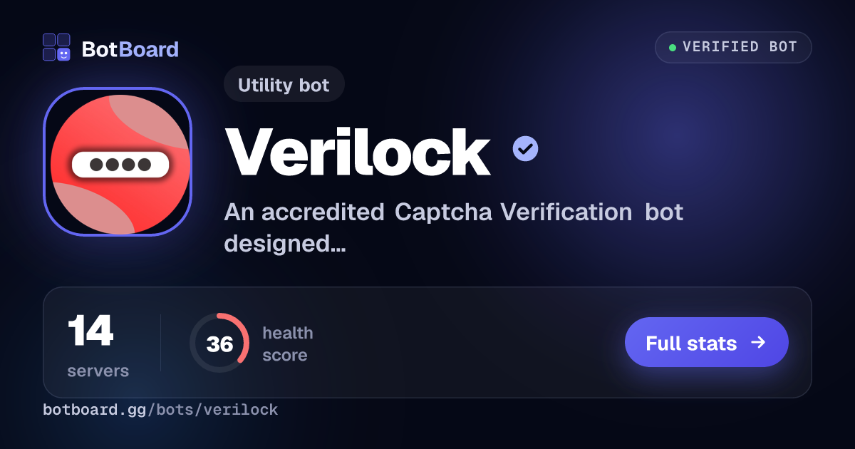 Share card for Verilock