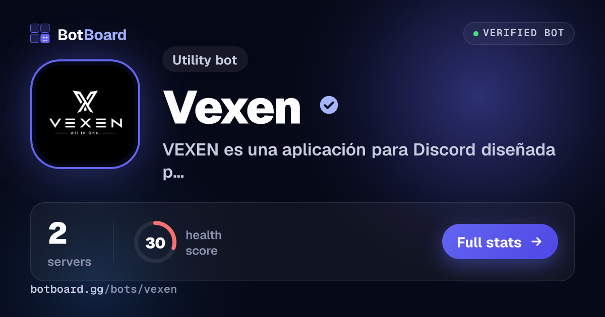 Share card for Vexen