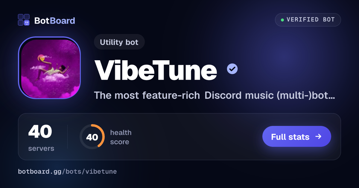 Share card for VibeTune