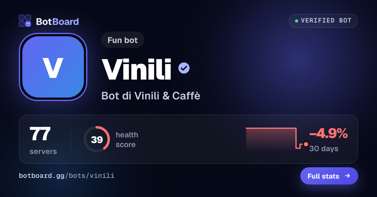Share card for Vinili