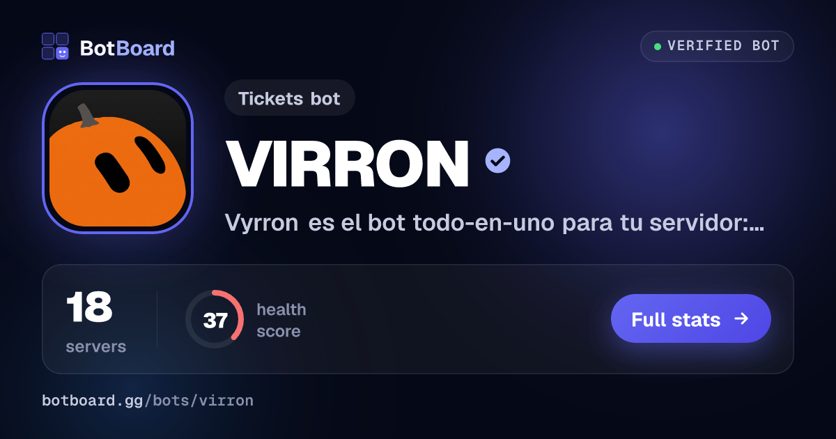 Share card for VIRRON