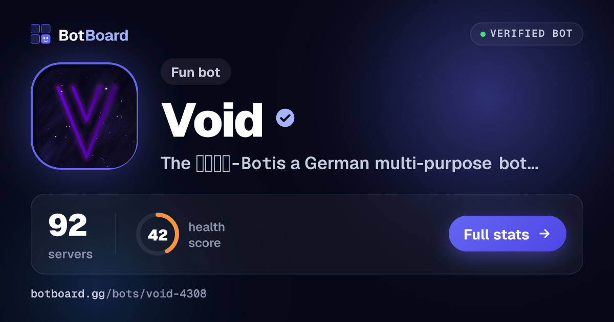 Share card for Void