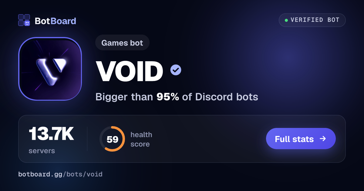 Share card for VOID